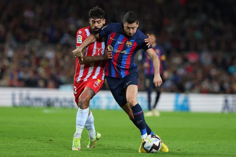 Thành Tích Đối Đầu Giữa Almeria và Barcelona